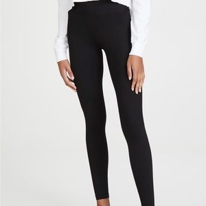 Year of Ours black robbed leggings